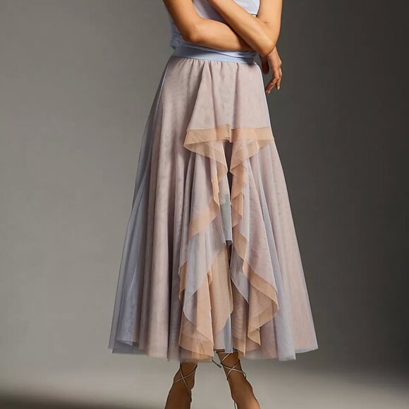 NWT - By Anthropologie Layered Tulle Skirt